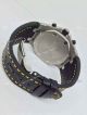 Audemars Piguet Black Dial White steel aprons Black  Leather Watch Bracelet (6)_th.jpg